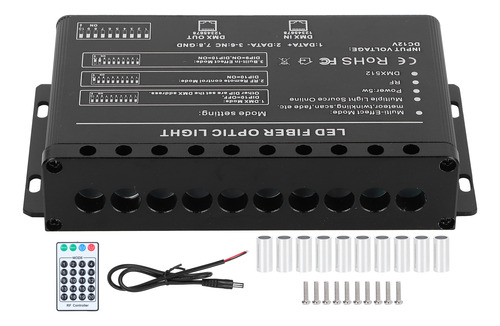 Agujero Llevado Fibra Óptica De La Estrella 10 Del Techo De