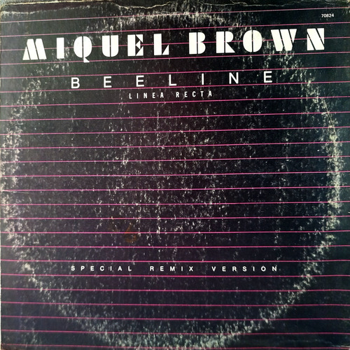 Vinyl Lp Acetato Miquel Brown Beeline Special Remix Version  (Reacondicionado)