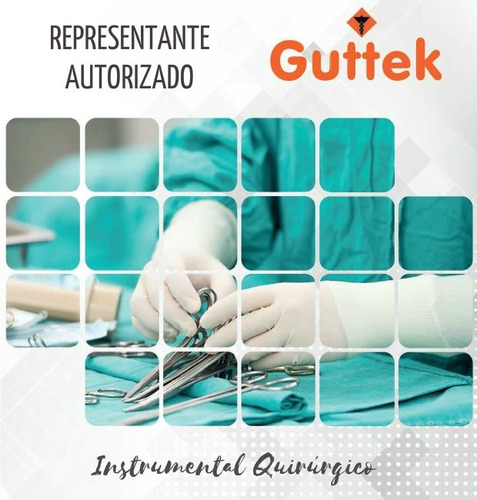 Imagen 3 de 3 de Estuche De Disección Guttek Acero Inoxidable 11-120