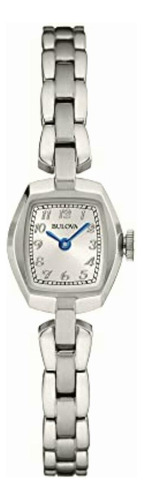 Bulova Reloj De Cuarzo De 2 Manos Para Mujer, Estilo