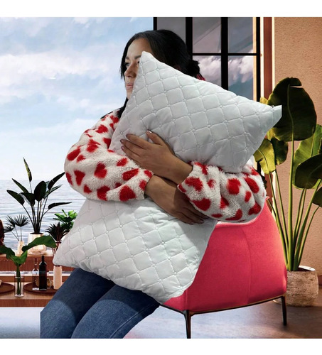 Almohada Duo Confortable Traspirable Vero Hogar Standar Blanco