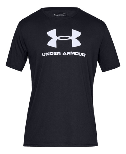 Camiseta Masculina Under Armour Sportstyle Logo Preta