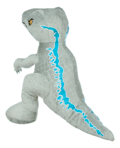Peluche Jurassic World Blue Velociraptor 30 Cm Alto Azul