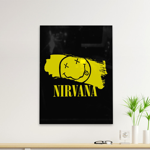 Cuadro Deco Nirvana Face (d1290 Boleto.store)