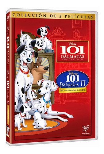 101 Dalmatas 1 Y 2 Colección Películas  2 Dvd Nuevo Cerrado