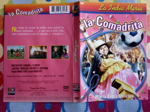 Dvd La Comadrita, María Elena Velasco, En Español