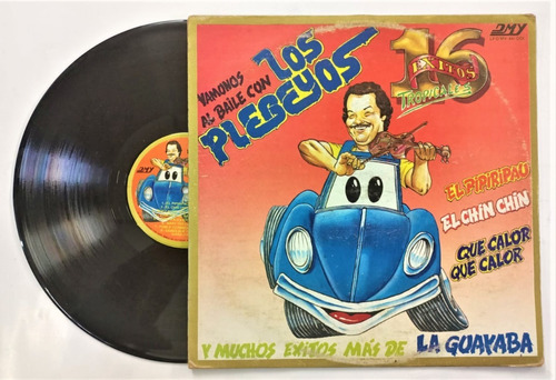 Los Plebeyos 16 Exitos Tropicales Lp '88 Casi Como Nuevo 