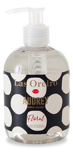 Las Oreiro Jabon Líquido Audrey Floral X 300ml