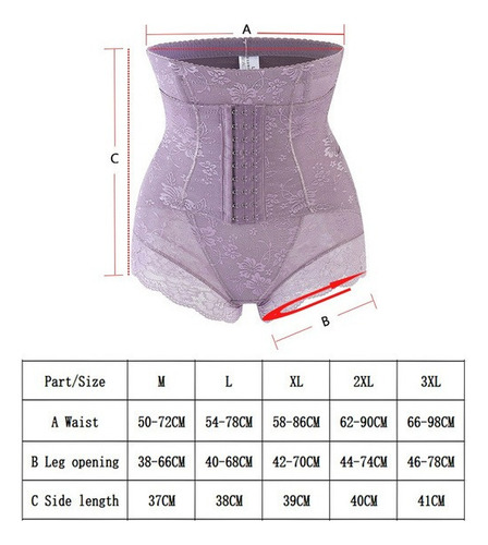 A! Pantalones De Vientre Fortalecen Cintura Alta Cinturón