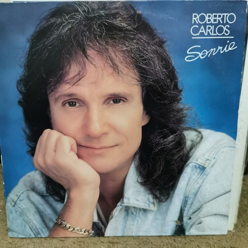 Disco Lp Roberto Carlos- Sonrie,portada Sencilla | MercadoLibre