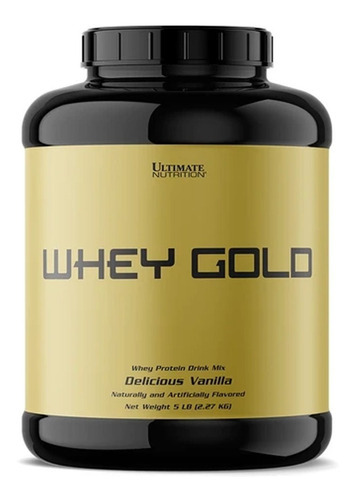 Whey Gold (5 Lb) Ultimate Nutrition  Sabor Delicious Vanilla