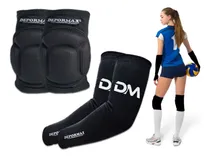 Comprar Kit De Vóley Vóleibol Rodilleras Mangas