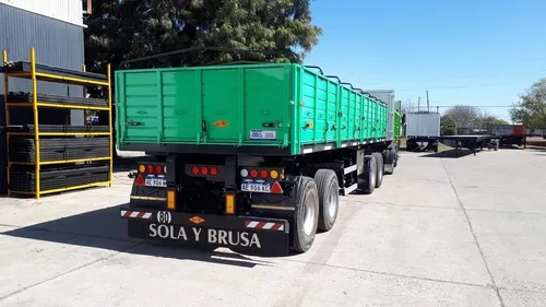 Acoplado Sola Y Brusa , Volcador Bilateral , 4 Ejes. 0km