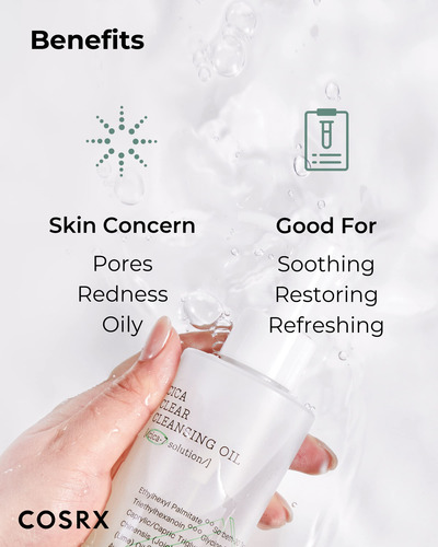 Óleo De Limpeza Cosrx Pure Fit Cica 200ml Para Pele Sensível