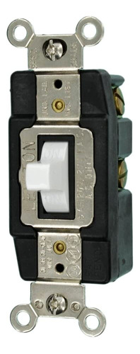 Leviton 1256 15 Amp  120/277 Voltios  Alternar Doble Tiro Ct