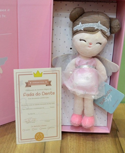 Mini Fada Do Dente Girl Menina - Fadinha Bup Baby