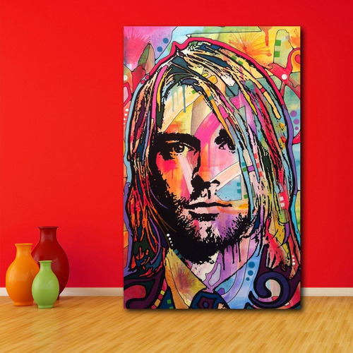 Cuadro Decorativo Música Kurt Cobain