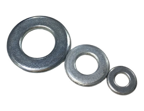 Arandelas Biseladas Zincadas De 14 Mm X 100 Und Buloneria