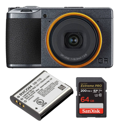 Ricoh Gr Iii Street Edition Camara Digital Bateria Repuesto