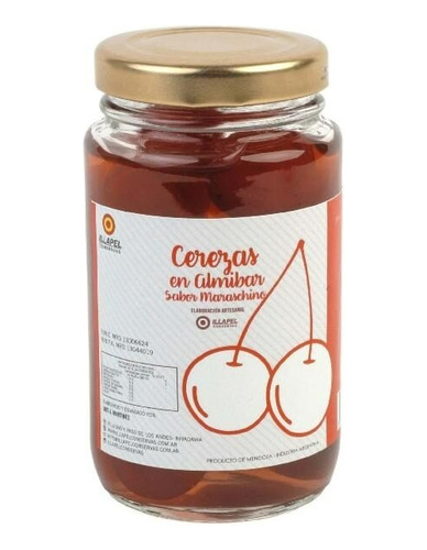 Cerezas Rojas En Almibar Al Maraschino Frasco 170 Gr Pack X6