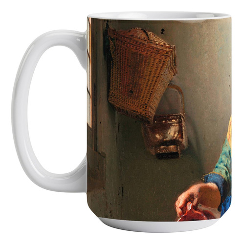 Taza Grande La Lechera - Johannes Vermeer
