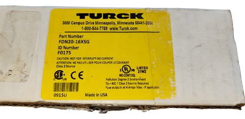 Turck Fdn20-16xsg Interfaz Bus