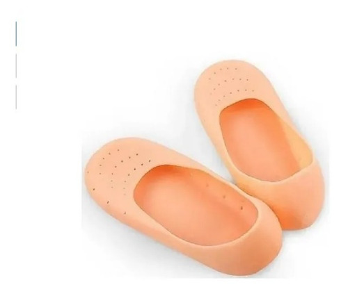 Meia Sapatilha Hidratante Silicone Para Proteger Os Pés