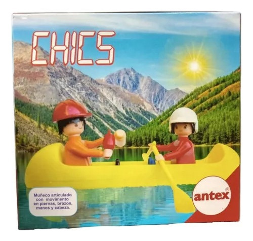 Chics Canoa Bote Y Personajes 9911 Antex