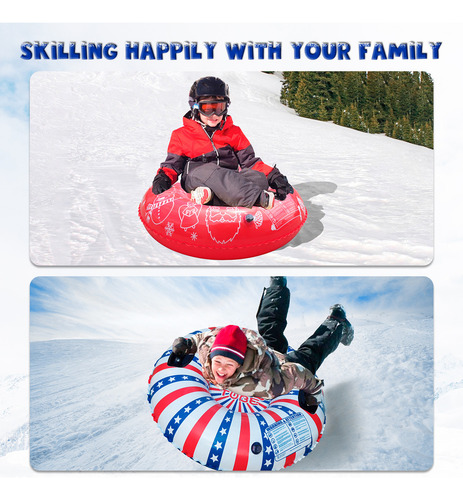 P Tubo De Nieve Inflable Con Mango