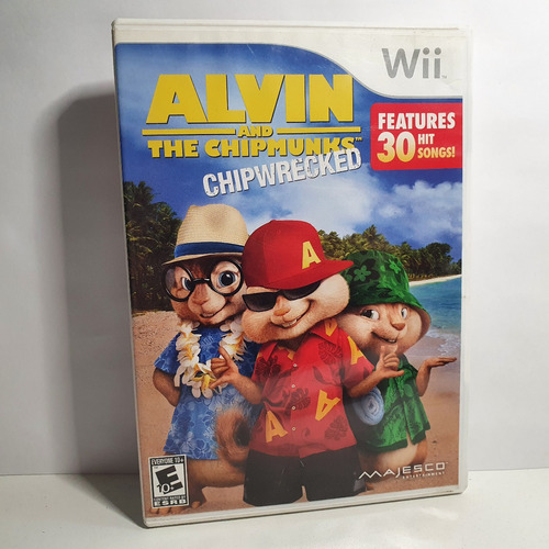 Juego Nintendo Wii Alvin Y Las Ardillas Chipwrecked - Fisico