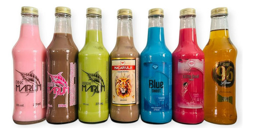Blue Sweet Pinga Azul 275ml Leite Condensado Morango