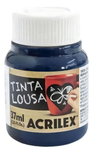 Tinta Lousa Azul 37ml Acrilex