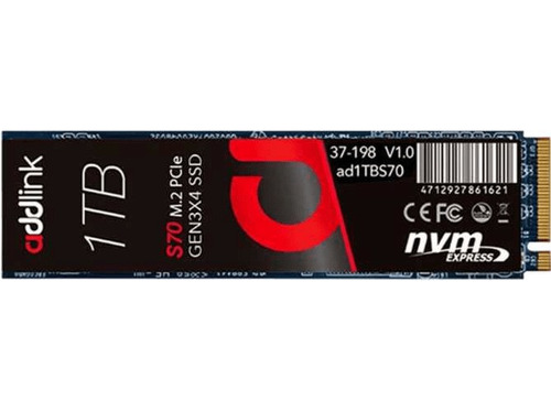 Disco Duro Solido Addlink 1tb Ssd M.2 Nvme Pcie Gen3