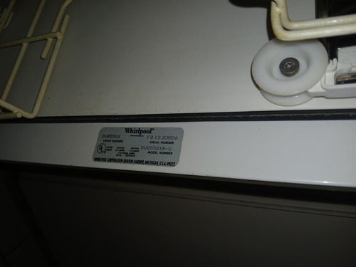 Lavaplatos Electrico Whirpool Motor Funciona Caloragua (Usado)