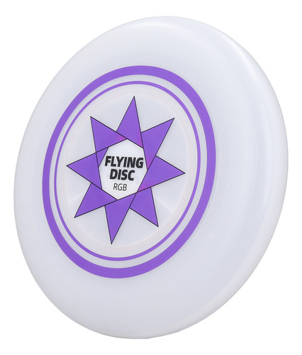 Disco Volador Recargable, Led Rgb, Sin Escalones, Regulable,