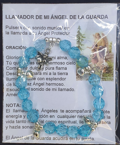 Pack 6 Pulsera Llamador Ángel De La Guarda Adulto