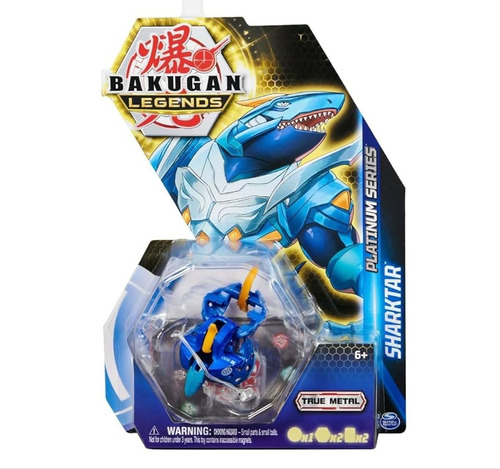 Bakugan Legends Platinum Series Sharktar True Metal