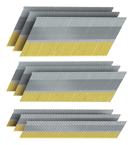 Sitldy 15 Gauge Da Angled Finish Nails, 34-degree, 900-pa...