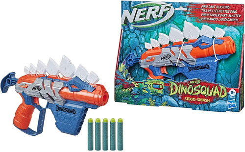 Nerf Lanzador Dinosaurios Dinosquad Estegosaurio Original