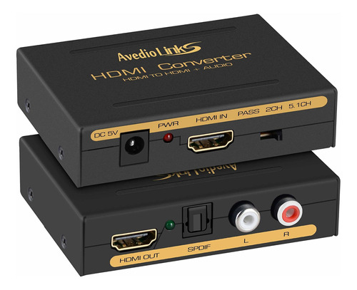 4k Hdmi Audio Extractor Splitter 1080p Hdmi A Hdmi Conv...