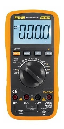 Multímetro Digital Hikari Profissional Hm 2090 True Rms Nfe