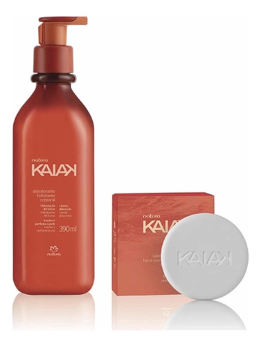 Crema Corporal Kaiak Clasico Femenino + Jabon Barra Natura