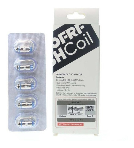 Resistencia Smok Y Ofrf Nexmesh Y Dc | Zigzaboo