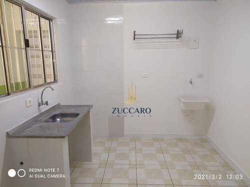 Apartamento Para Alugar, 40 M² Por R$ 550,00/mês - Parque Cecap - Guarulhos/sp - Ap16978