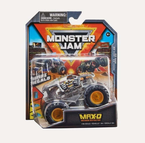 Monster Jam Max-d Escala 1:64 Carro Spin Máster Original