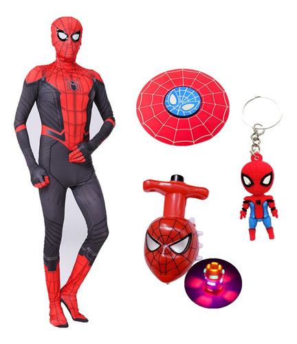 Body De Disfraz De Superhéroe Spiderman Toy Kit Para Niños 
