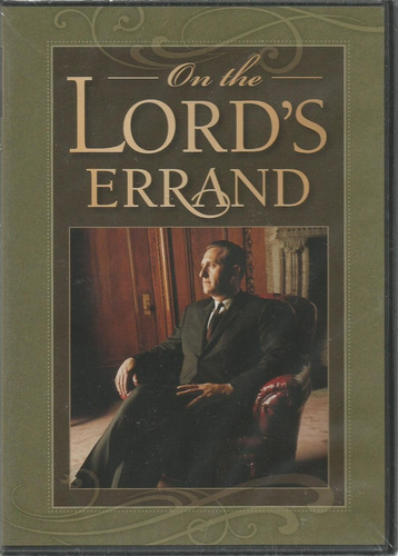 On The Lord's Errand - Thomas S. Monson Dvd Religion