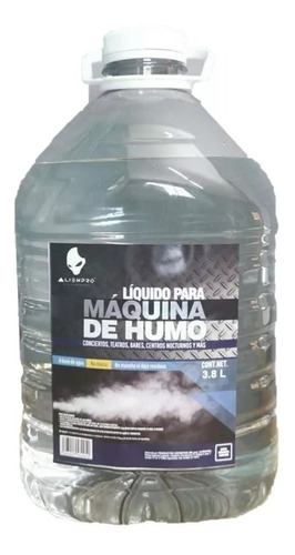 Set De 2 Envases Liquido Para Cámara De Humo Alien Fog 3.85l