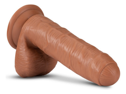 Dildo 18cm Consolador Pene Moreno Principiantes Loverboy