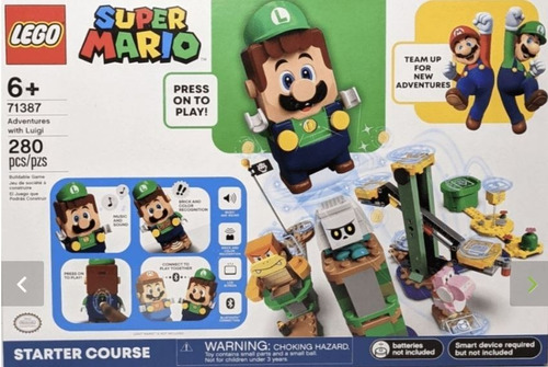 Lego Super Mario Aventuras Con Luigi 71387